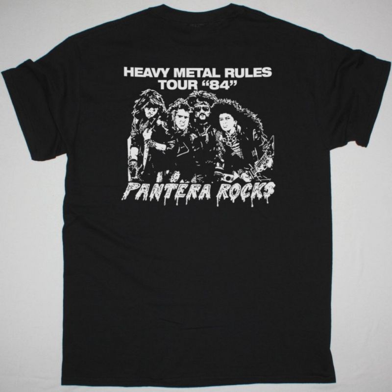 PANTERA PROJECTS IN THE JUNGLE NEW BLACK T-SHIRT