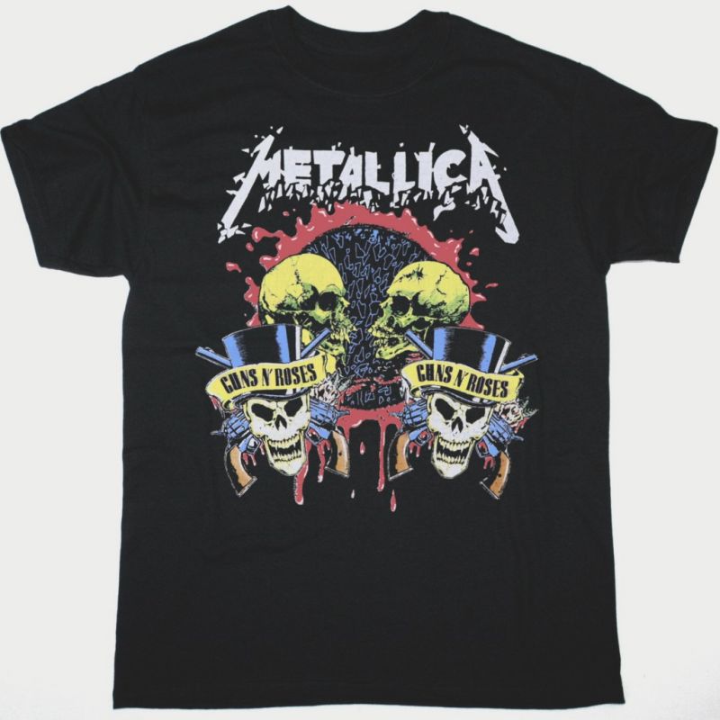 METALLICA GUNS N ROSES TOUR 1992 - Best Rock T-shirts