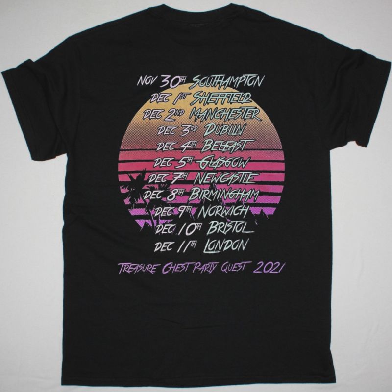 ALESTORM 2021 UK TOUR NEW BLACK T-SHIRT