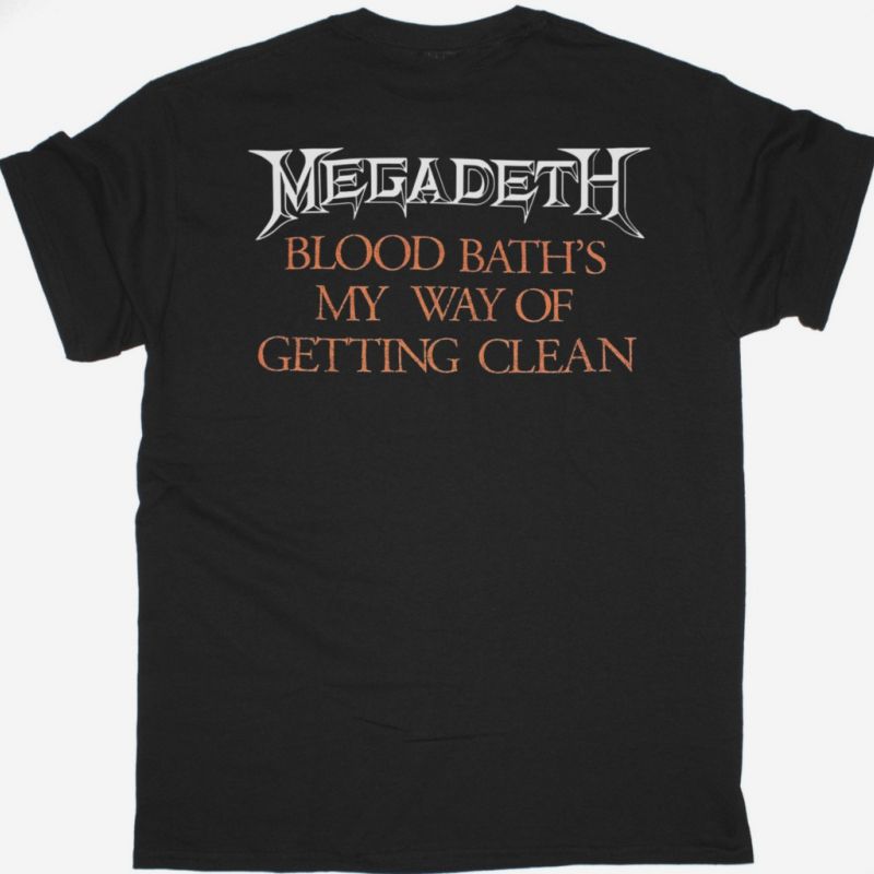 MEGADETH BLACK FRIDAY NEW BLACK T-SHIRT