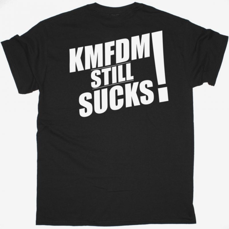 KMFDM ROCKS NEW BLACK T SHIRT