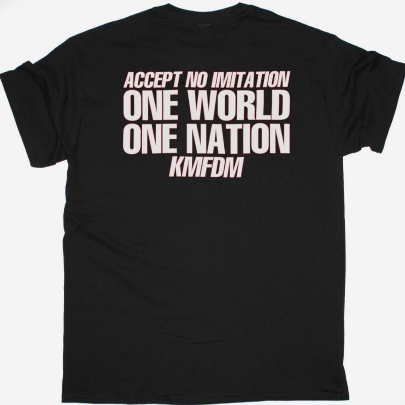KMFDM LIGHT NEW BLACK T SHIRT