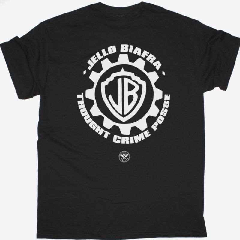 JELLO BIAFRA I BLOW MINDS FOR LIVING NEW BLACK T-SHIRT