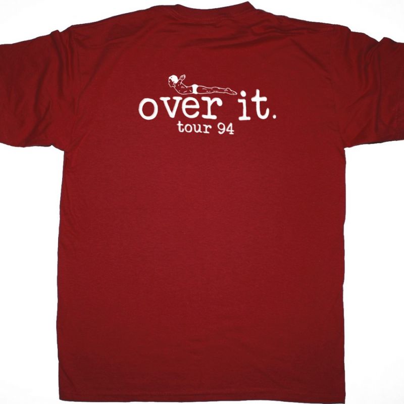 FACE TO FACE OVER IT 1994 TOUR NEW BLACK T SHIRT