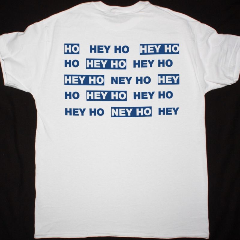 RAMONES ROCKAWAY BEACH VINTAGE NEW WHITE T-SHIRT