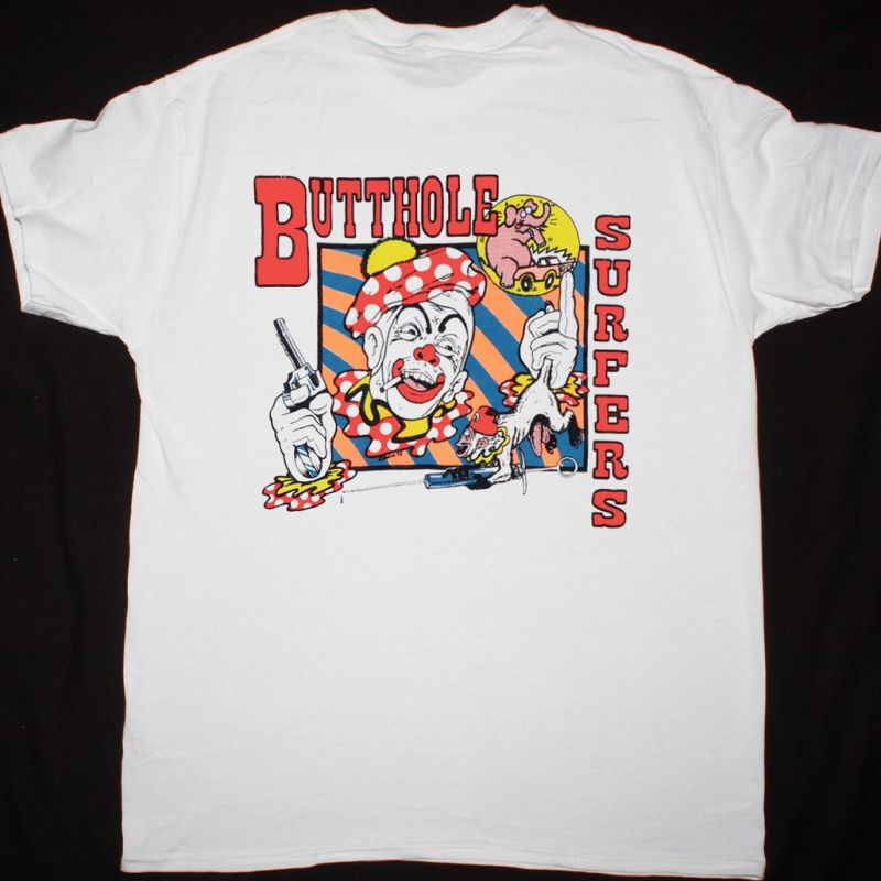 BUTTHOLE SURFERS PEE PEE THE SAILOR NEW BLACK T SHIRT