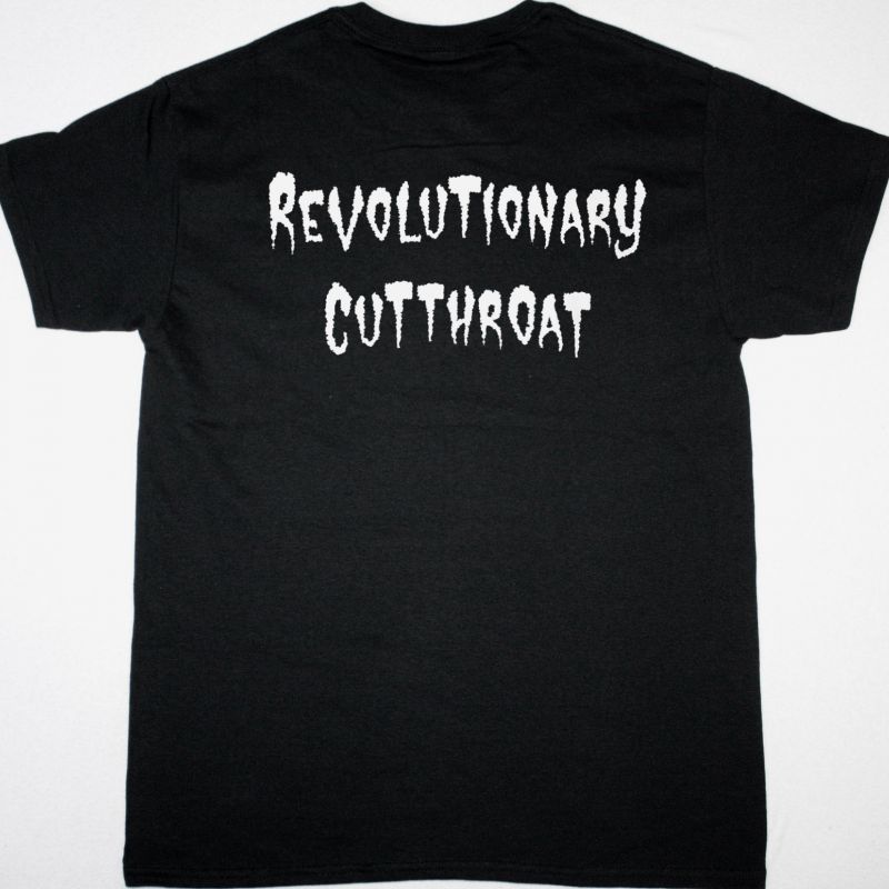 MASTER REVOLUTIONARY CUTTHROAT NEW BLACK T SHIRT