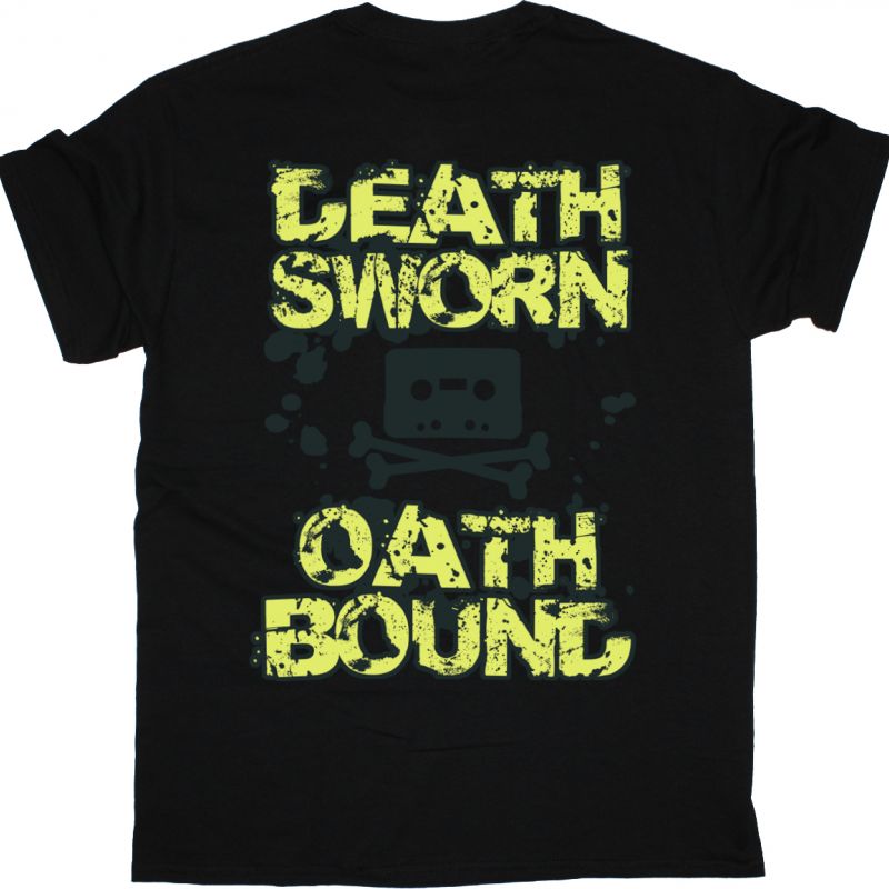 ALESTORM DEATH SWORN NEW BLACK T-SHIRT