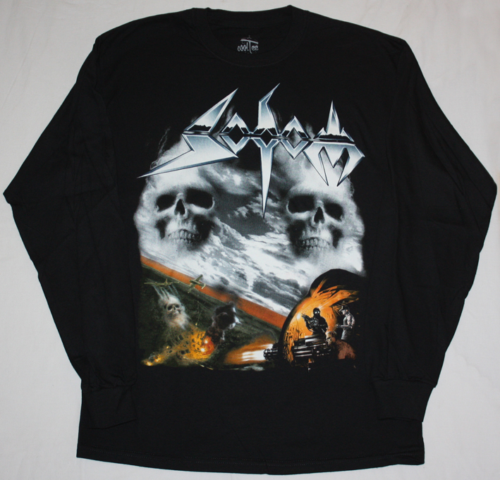 Sodom Agent Orange 19 Thrash New Long Sleeve Black T Shirt Best Rock T Shirts