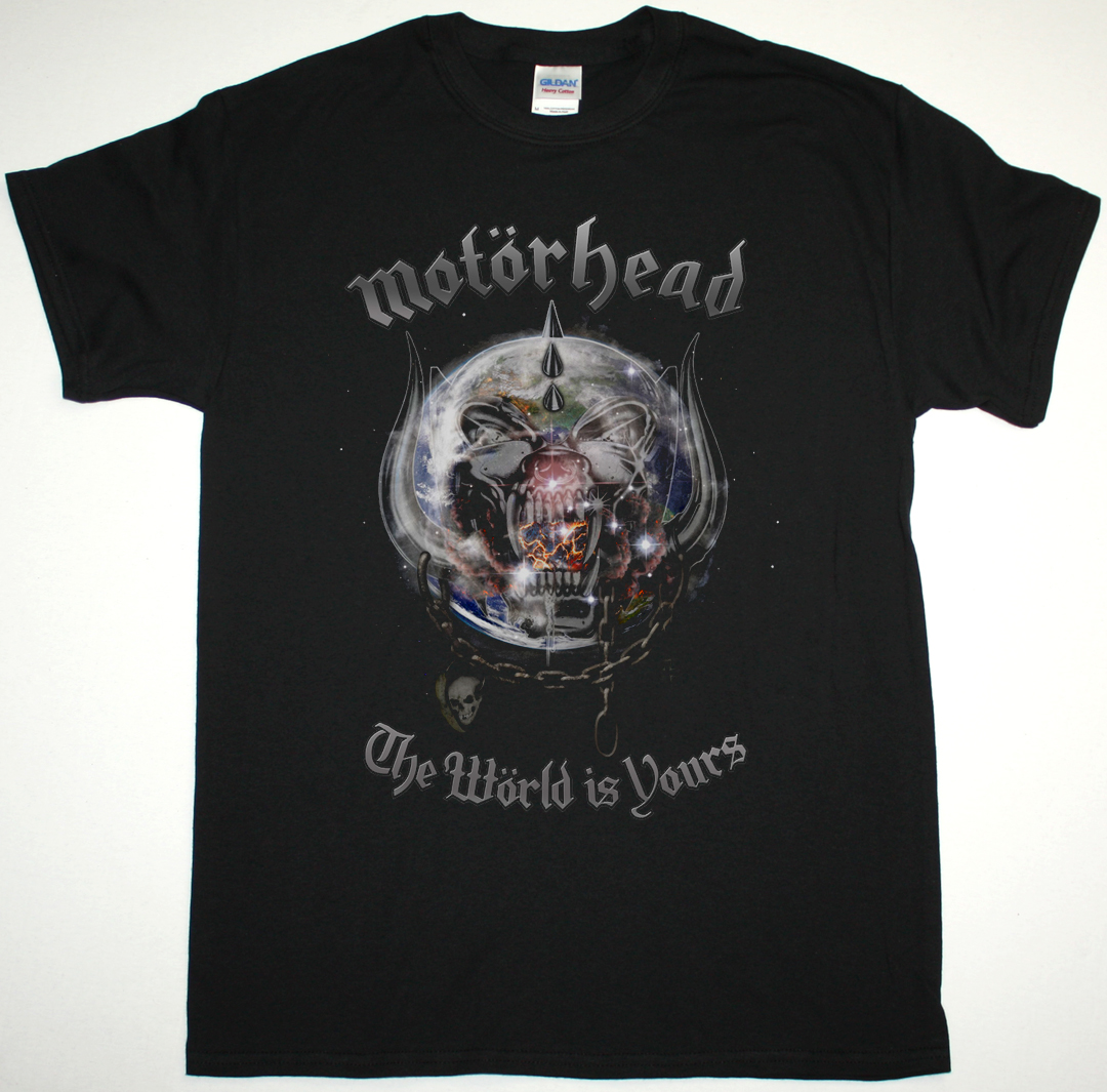 MOTORHEAD THE WORLD IS YOURS - Best Rock T-shirts
