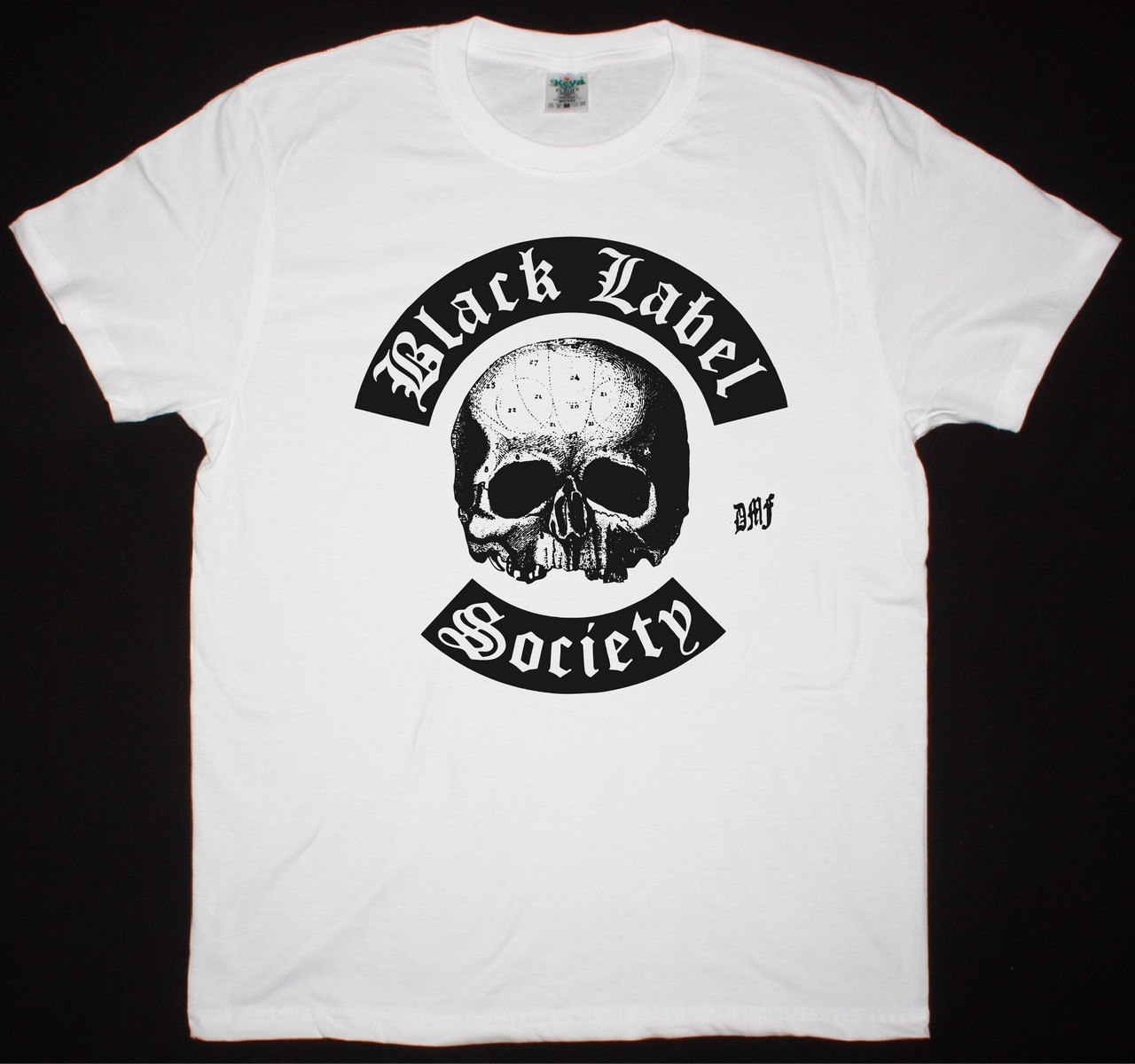 BLACK LABEL SOCIETY LOGO NEW WHITE T-SHIRT - Best Rock T-shirts