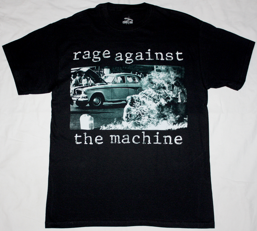 RAGE AGAINST THE MACHINE RATM'92 AUDIOSLAVE LOCK UP CLAWFINGER NEW BLACK  T-SHIRT - Best Rock T-shirts