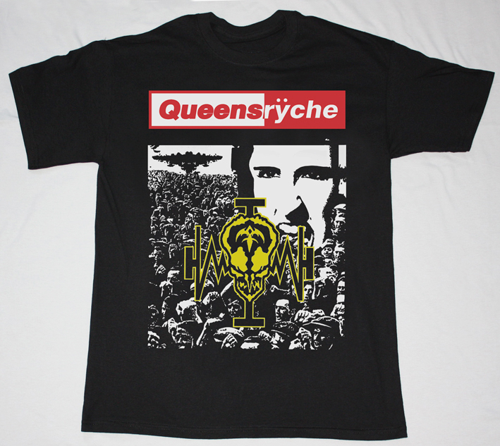 QUEENSRYCHE Operation Mind Crime Rock Band Long Sleeve Black T-Shirt Size S-3XL 