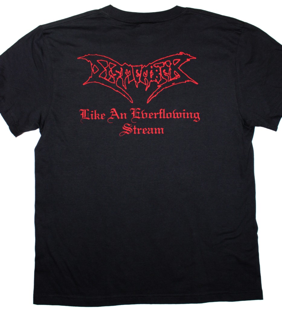 DISMEMBER LIKE AN EVERFLOWING STREAM 1991 NEW BLACK T-SHIRT