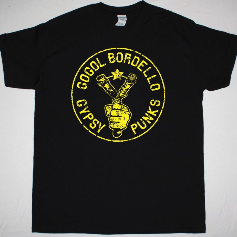 GOGOL BORDELLO SLINGSHOT Best Rock T shirts GOGOL BORDELLO SLINGSHOT Best Rock T shirts