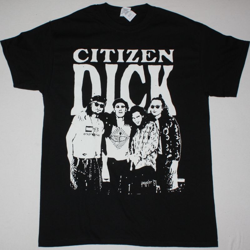 CITIZEN DICK SINGLES BAND NEW BLACK T-SHIRT - Best Rock T-shirts