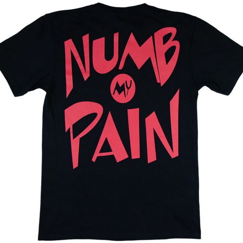 LORNA SHORE NUMB MY PAIN NEW BLACK T-SHIRT