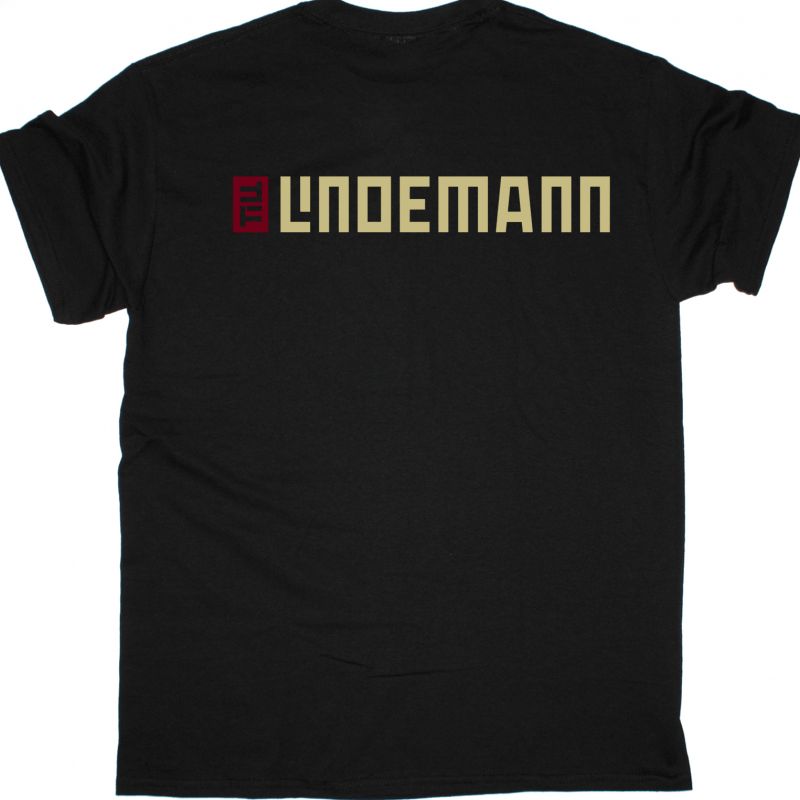 TILL LINDEMANN ROTER KOPF NEW BLACK T SHIRT