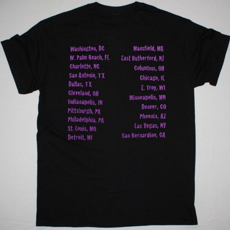 BLACK SABBATH TOUR SHIRT NEW BLACK T-SHIRT