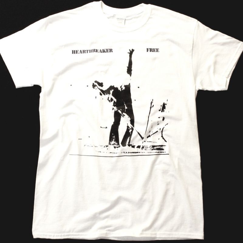 Free 70s Rock Heartbreaker Retro T Shirt 354