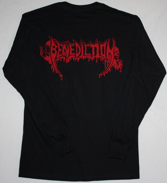 BENEDICTION TRANSCEND THE RUBICON'93 S-XXL LONG SLEEVE T-SHIRT