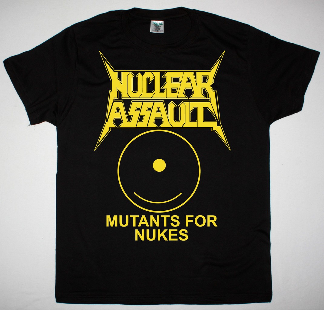 Nuclear Assault Green Title Logo T-Shirt