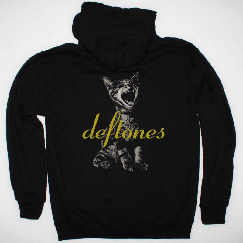 DEFTONES LOGO NEW BLACK HOODIE