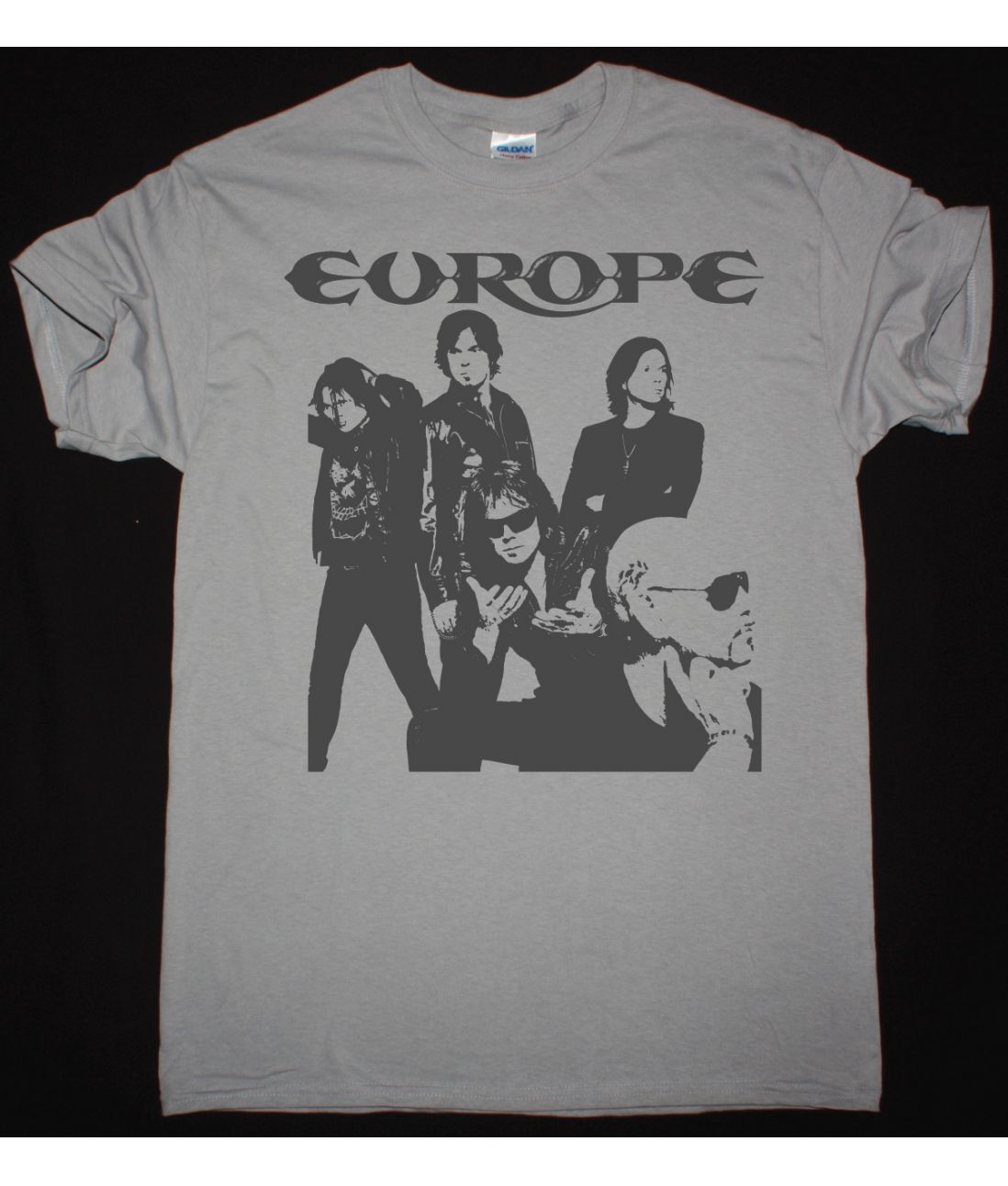EUROPE BAND NEW LIGHT GREY T SHIRT - Best T-shirts