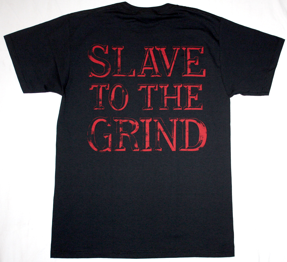 SKID ROW SLAVE TO THE GRIND '91 NEW BLACK T-SHIRT