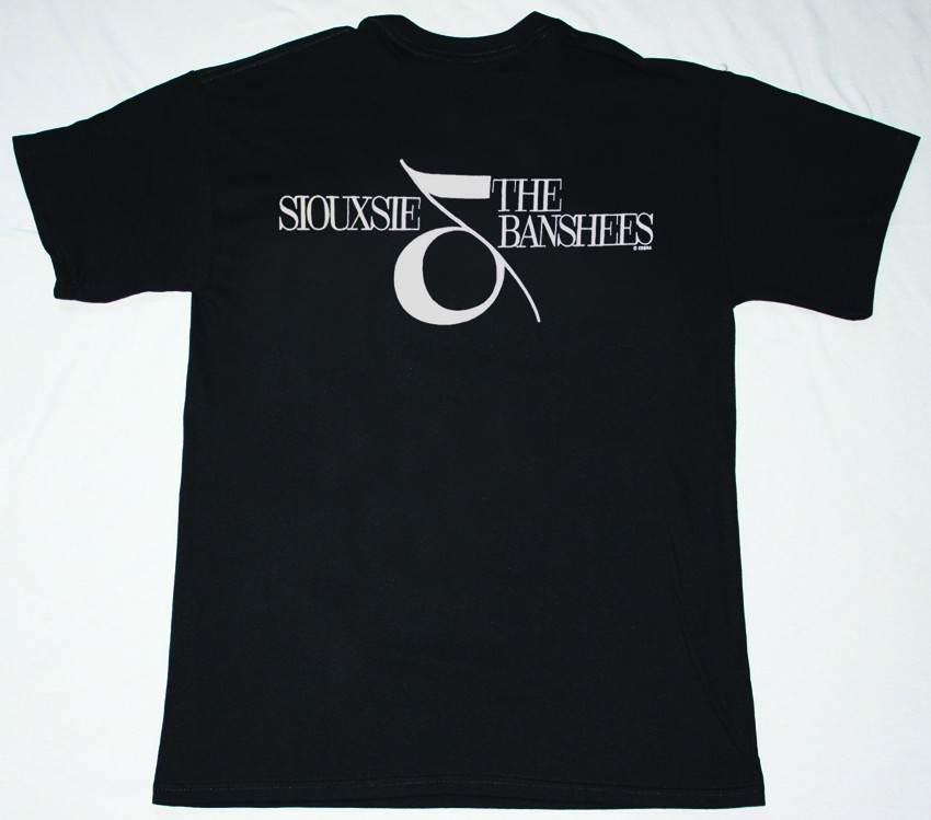 T-Shirt Impact Siouxsie And The Banshees – Uomo, Girocollo, 100% Cotone, Nero, Taglia Small, Ufficiale