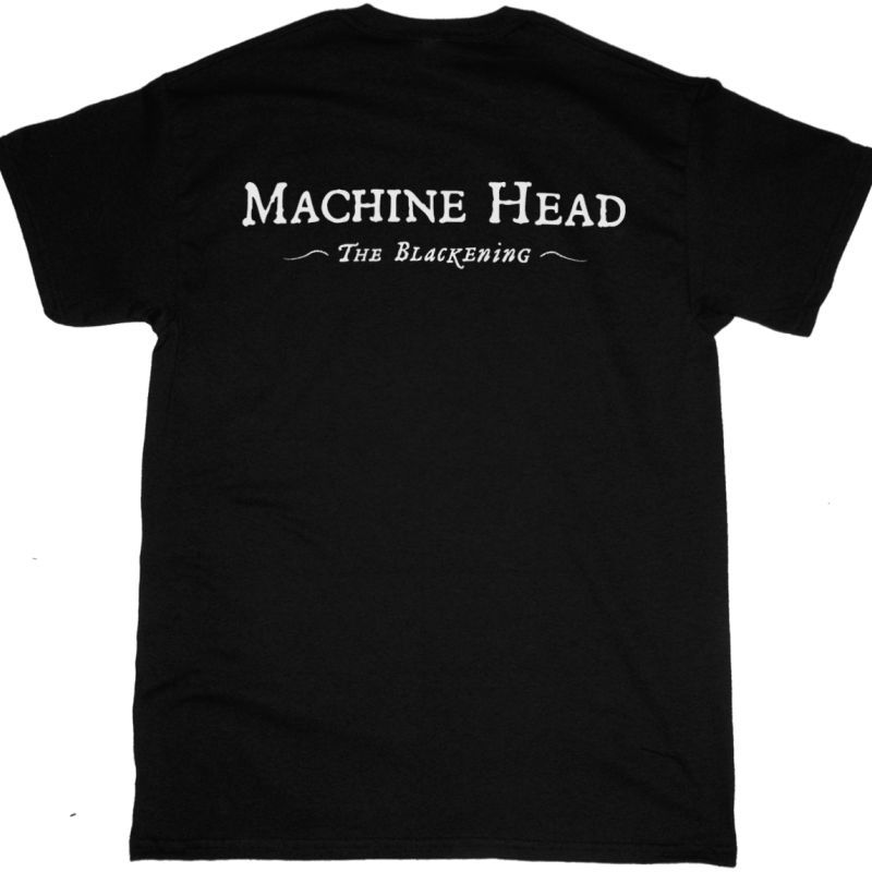 MACHINE HEAD THE BLACKENING LVCIFERO NEW BLACK T-SHIRT