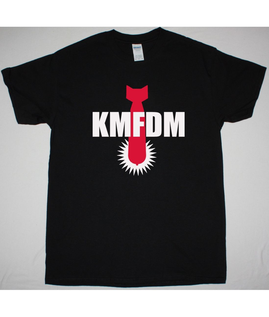 KMFDM LOGO TANKTOP Tee Black All Size 