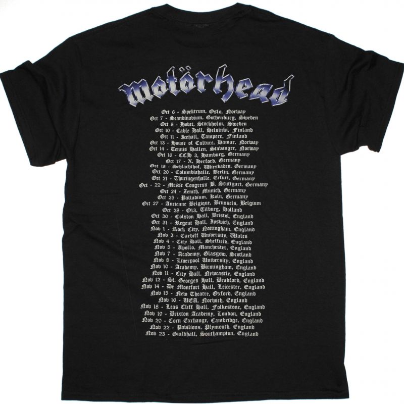 MOTORHEAD ALL THE ACES NEW BLACK T-SHIRT