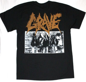 GRAVE YOU'LL NEVER SEE 2 NEW BLACK T-SHIRT