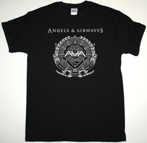 ANGELS & AIRWAVES LOGO NEW BLACK T-SHIRT
