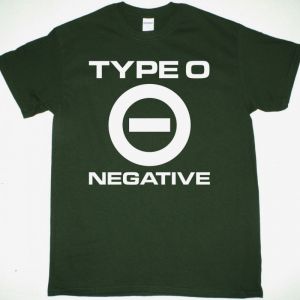 TYPE O NEGATIVE EXPRESS YOURSELF NEW FOREST GREEN T-SHIRT