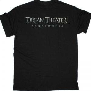DREAM THEATER PARASOMNIA NEW BLACK T-SHIRT