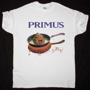 PRIMUS FRIZZLE FRY NEW WHITE T-SHIRT