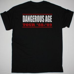 BAD COMPANY DANGEROUS AGE TOUR 88-89 NEW BLACK T SHIRT