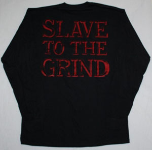 SKID ROW SLAVE TO THE GRIND '91 NEW BLACK LONG SLEEVE T-SHIRT