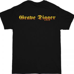 GRAVE DIGGER HEART OF DARKNESS'95  NEW BLACK T-SHIRT