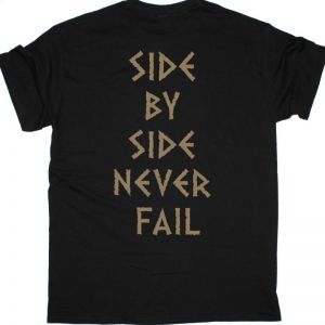 MANOWAR HIGHLIGHTS FROM THE REVENGE OF ODYSSEUS NEW BLACK T-SHIRT