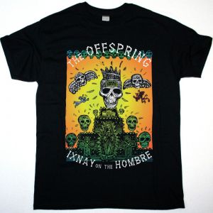 THE OFFSPRING IXNAY ON THE HOMBRE NEW BLACK T-SHIRT
