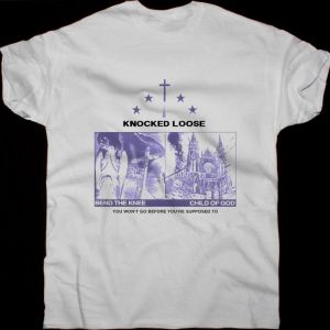 KNOCKED LOOSE BLINDING FAITH NEW WHITE T-SHIRT