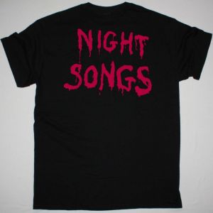 CINDERELLA NIGHT SONGS NEW BLACK T SHIRT