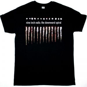 thumbnail image 2 of Nine Inch Nails Downward Spiral Band T-Shirt - Official Men's Black Concert Tee Size XXL 2 of 10