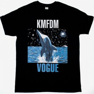 KMFDM VOGUE NEW BLACK T SHIRT