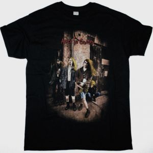 ALICE IN CHAINS BAND NEW BLACK T SHIRT