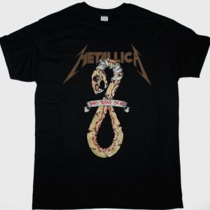 METALLICA DON'T TREAD ON ME NEW BLACK T-SHIRT