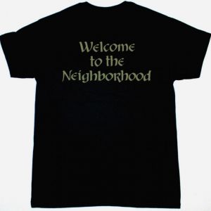 MEAT LOAF WELCOME TO THE NEIGHBORHOOD NEW BLACK T SHIRT